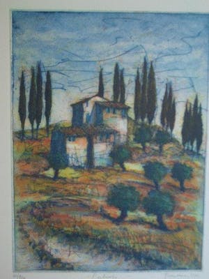 Gerhard Messemer - L`ulineto, Farbradierung 2000 kopen? Bied vanaf 130!