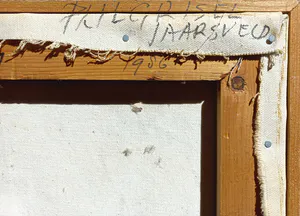 Phil Grisel - 86 I, olieverf op doek (ingelijst) kopen? Bied vanaf 95!