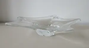 Siem van der Marel - Grote kristallen Leerdam schaal kopen? Bied vanaf 1!