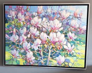 Jos Leurs - Magnolias. verkocht voor € 850!