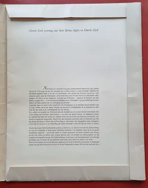 Charles Eyck - Bertus Aafjes reproducties kopen? Bied vanaf 80!