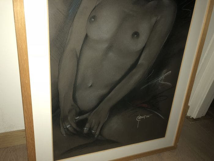 Niet of onleesbaar gesigneerd - Zoeteweij Artworks | Aantrekkelijke vrouw  kopen? Bied vanaf 1!