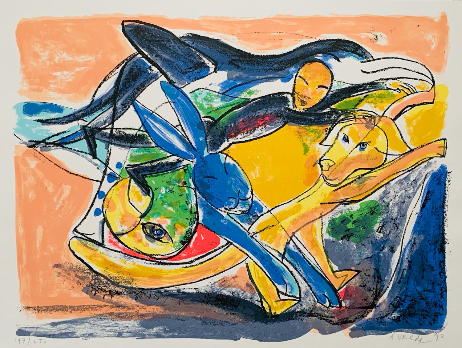 Anton Vrede - Zonder titel verkocht voor € 40!