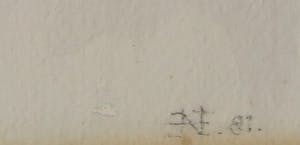 Niet of onleesbaar gesigneerd - Aquarel, Landschap - Ingelijst kopen? Bied vanaf 10!