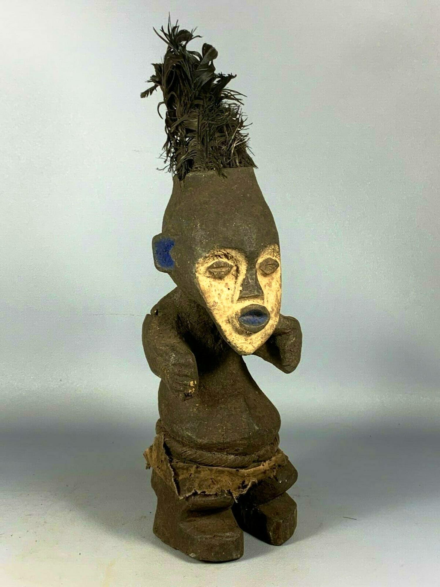 Mambila 200731 Old Tribal used African Mambila statue Cameroon