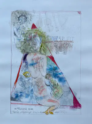 Astrid Feuser - Astrid Feuser, "The Cosmic Octave", 12-delige cyclus, 1988, gesigneerd kopen? Bied vanaf 3400!