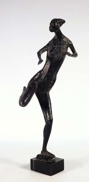 Piet van Heerden - Bronzen beeld, Danseres verkocht voor € 350!