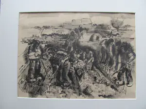 Paul Kromjong - ongetiteld - arbeiders op het land kopen? Bied vanaf 50!