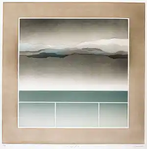 Jean Solombre - Aquatint, The upper deck verkocht voor € 35!