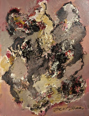 Bert Braam - Acryl op doek, Zonder titel kopen? Bied vanaf 1!