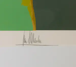 Ton Schulten - Zeefdruk, Nazomer - Ingelijst (Groot formaat!) kopen? Bied vanaf 350!