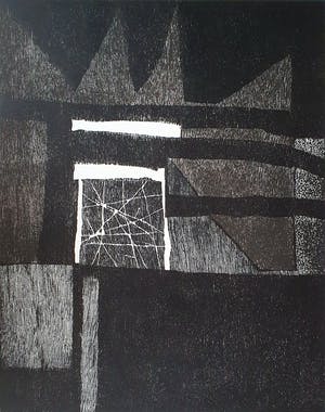 Guillaume Le Roy - Houtsnede 1985 (groot) kopen? Bied vanaf 65!