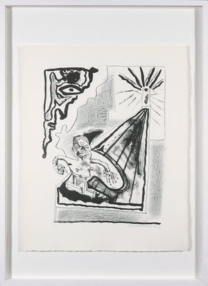 Lucebert - Litho uit het portfolio Fantasia - Ingelijst kopen? Bied vanaf 1!