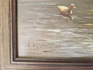 Anne Marinus Broeckman - Landschap met beekje eneenden kopen? Bied vanaf 60!