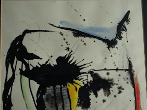 Willem Frijling - Ingelijst, Pastel en inkt , The Jailor Feeling - 1989 kopen? Bied vanaf 40!