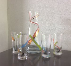 Corry Ammerlaan - KARAF met VIER GLAZEN kopen? Bied vanaf 22!