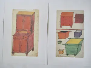 Niet of onleesbaar gesigneerd - 9 diverse grafieken oa Brood Lichtenstein kopen? Bied vanaf 1!