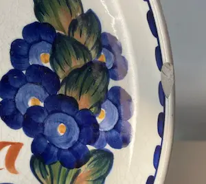 Royal Copenhagen - Aluminia Faience - Drie borden geboorte Kon. Juliana 1917,1918 en 1920 kopen? Bied vanaf 1!