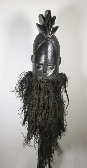 Mende - Houten Sowei masker (helmmasker) kopen? Bied vanaf 1!