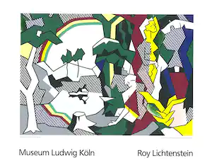 Roy Lichtenstein - Landscape with Figures and Rainbow verkauft für € 3!