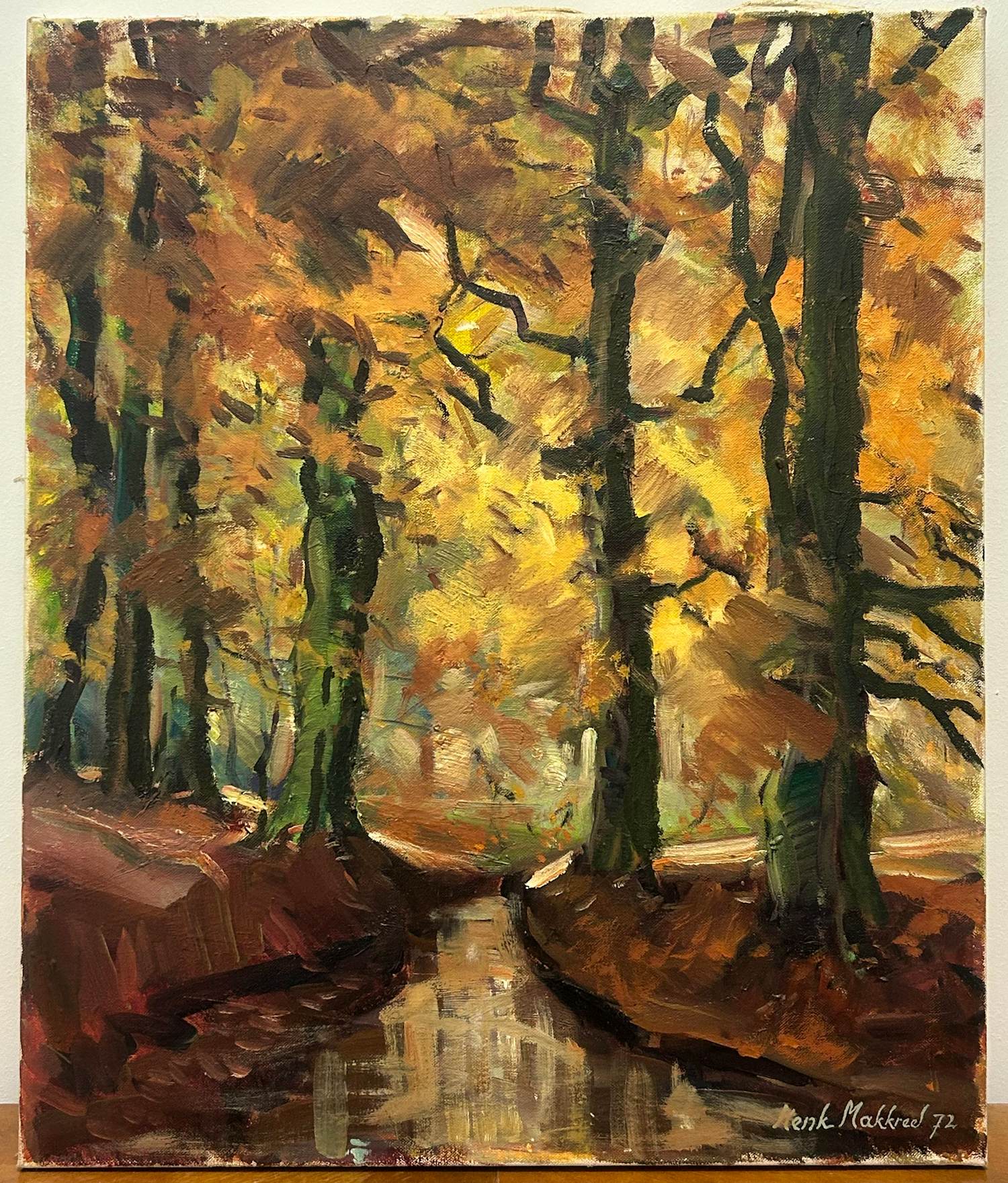 Henk Makkreel - Herfst Bosgezicht kopen? Bied vanaf 80!