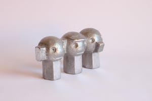 Willy Ceysens - Three wise monkeys brutalist aluminum sculpture. kopen? Bied vanaf 60!