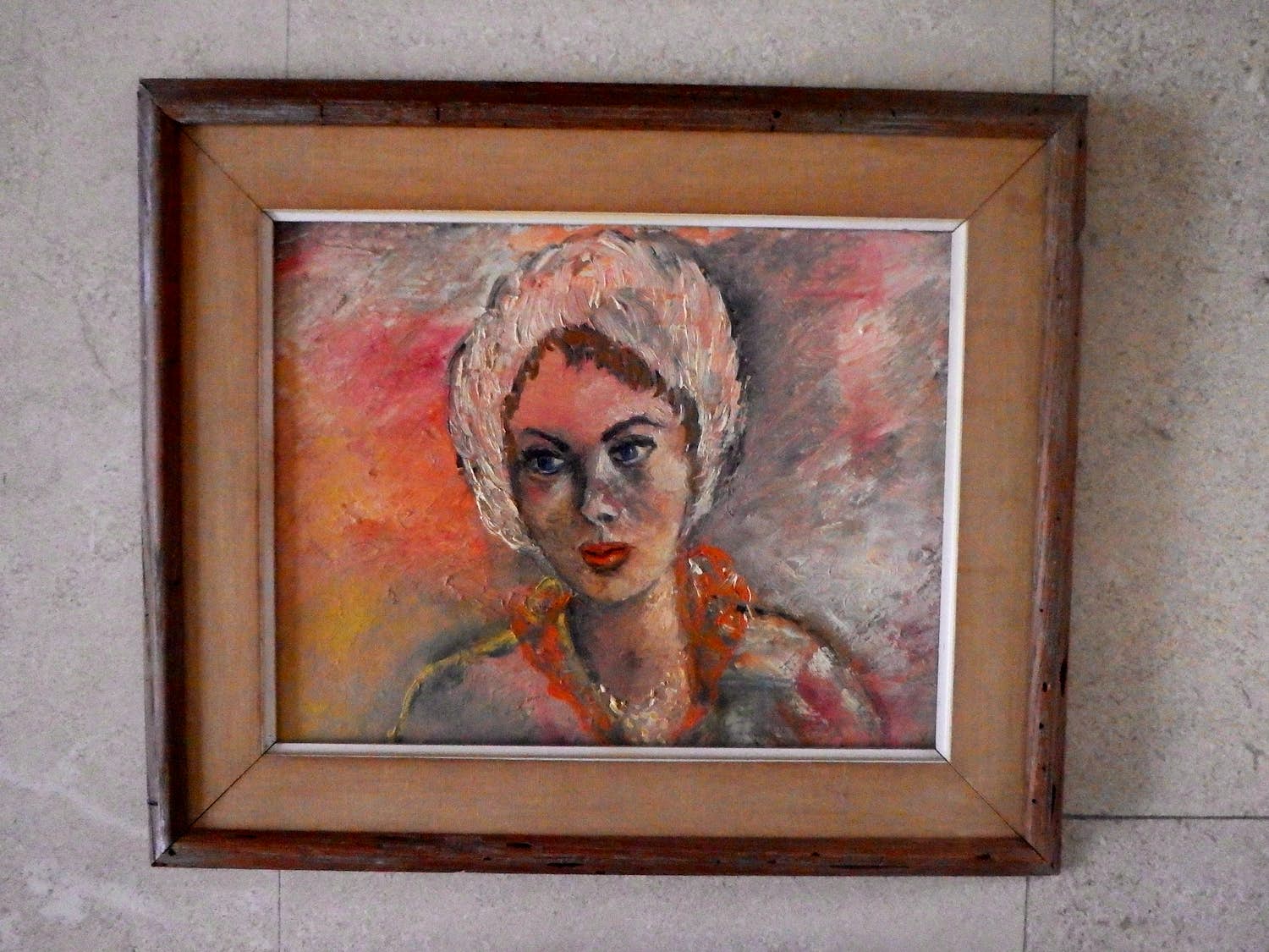 Niet of onleesbaar gesigneerd - Portret van een vrouw kopen? Bied vanaf 1!