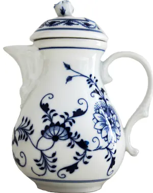 Meissen porzellan - "THUN Klösterle Form MEISSEN" Zwiebelmuster Kaffeekanne kaufen? Bieten Sie von 30!