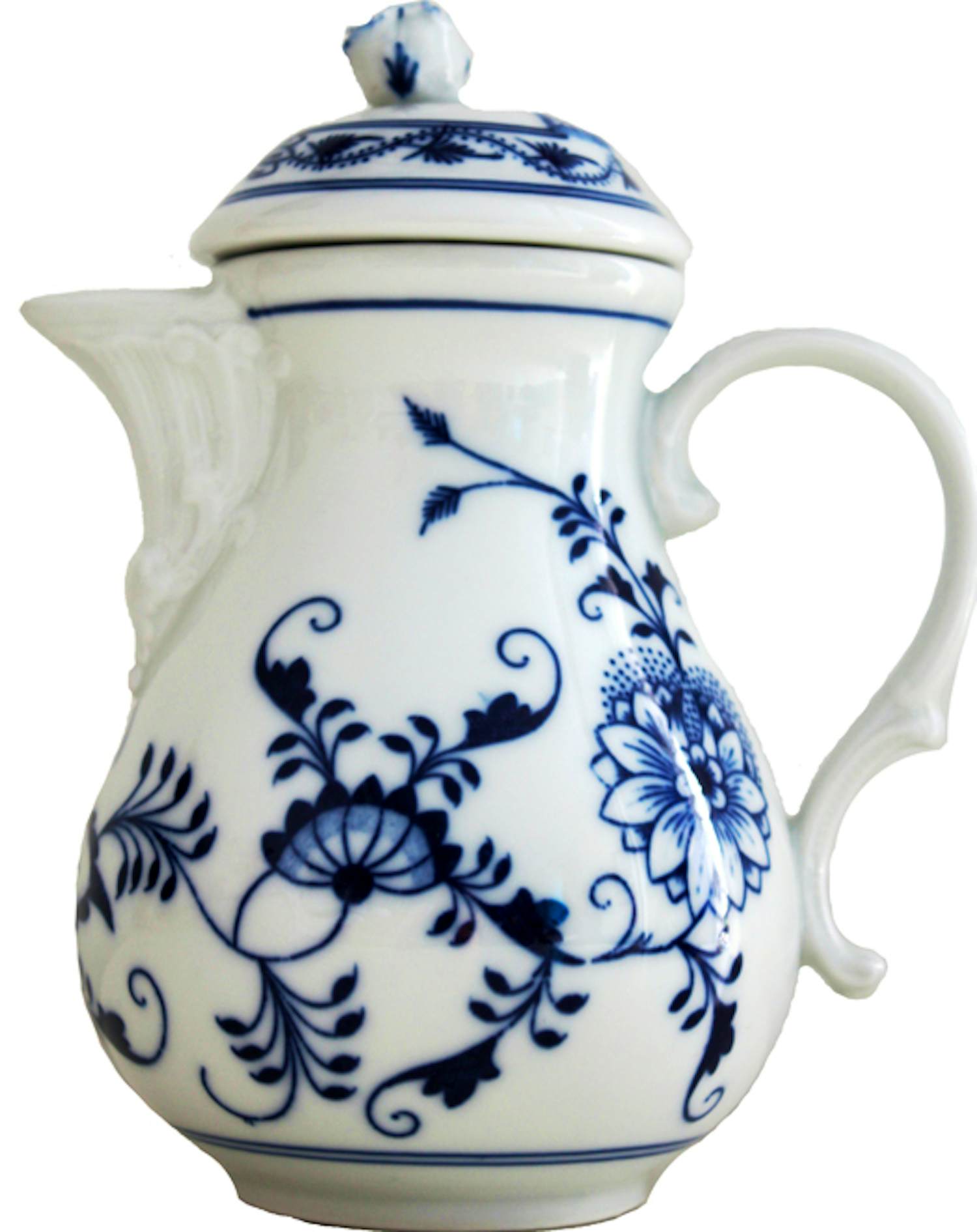 Meissen porzellan - "THUN Klösterle Form MEISSEN" Zwiebelmuster Kaffeekanne kopen? Bied vanaf 35!