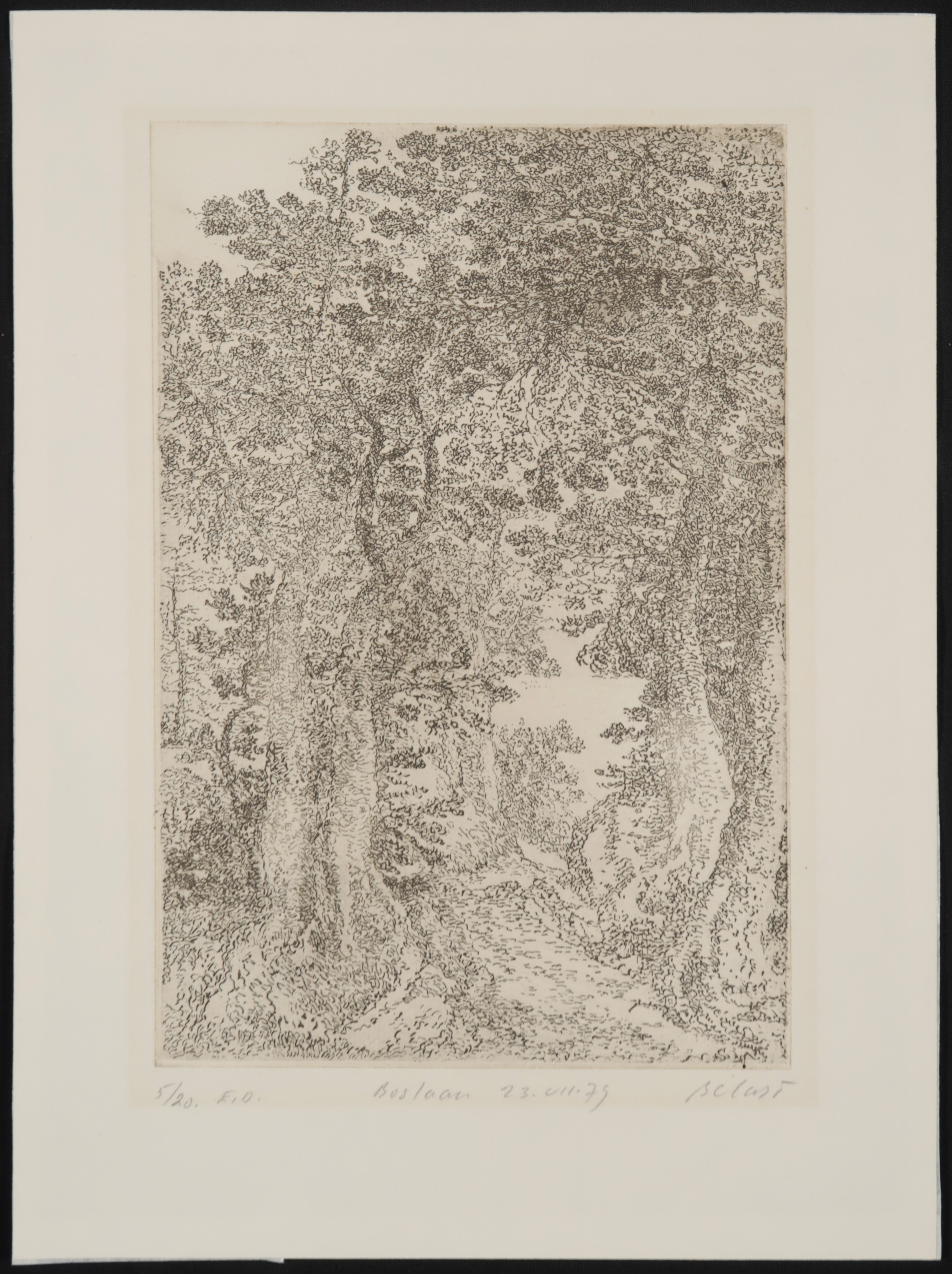 Gerard Bellaart - Lotje (E) met 6 etsen op papier kopen? Bied vanaf 1!