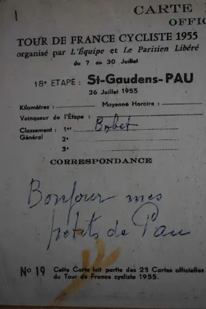 Kees van Dongen - litho - Ansichtkaart - Tour de France -18e etappe Pau kopen? Bied vanaf 30!