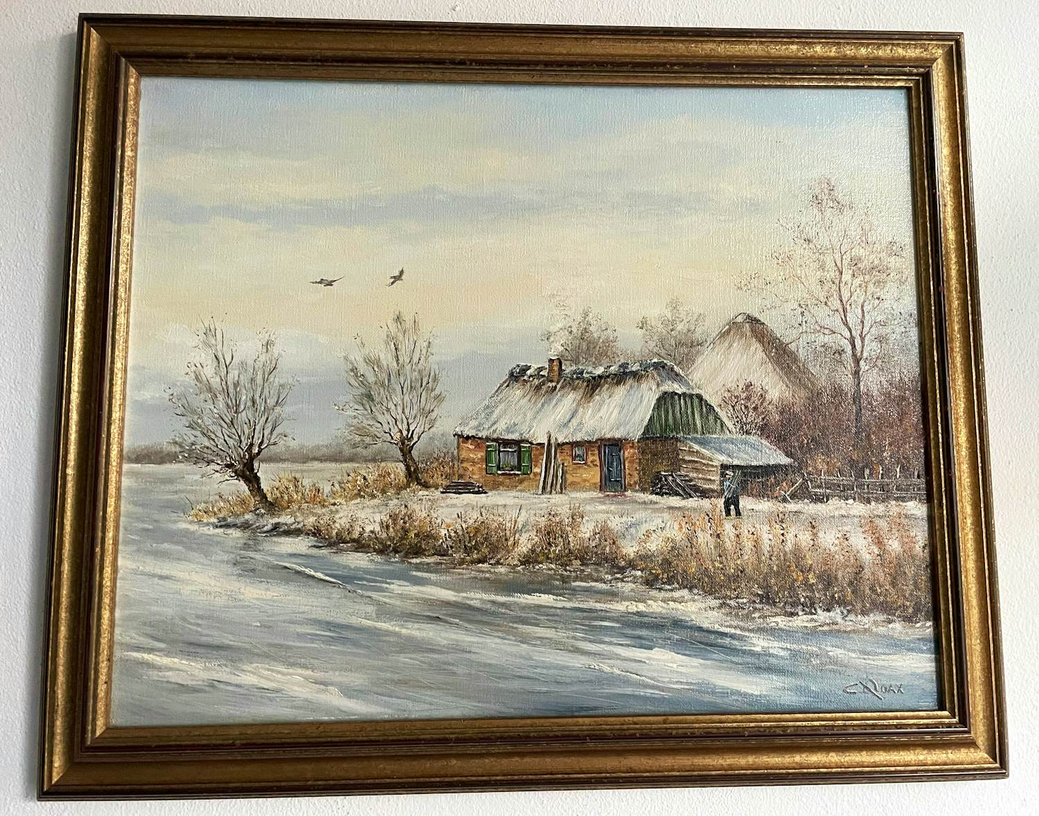 Cor Quax - Winterlandschap kopen? Bied vanaf 130!