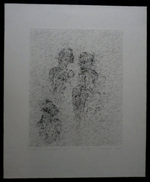 Kees Spermon - ets: moeilijk om voorover te buigen I - 1978 kopen? Bied vanaf 45!