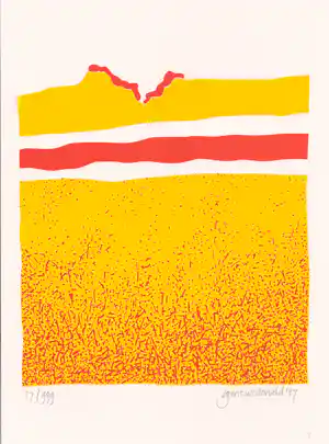 Gerrit Westerveld - Landschap. kopen? Bied vanaf 20!