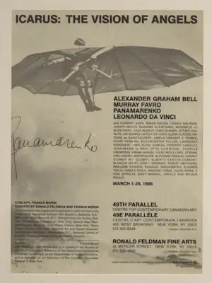 Panamarenko - Icarus - Handgesigneerd - New York kopen? Bied vanaf 150!