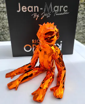Richard Orlinski - JEAN-MARC SPIRIT (ORANGE EDITION) - Skulptur kopen? Bied vanaf 250!