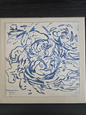 Frieda Van Dun - Blauw Impressie kopen? Bied vanaf 35!