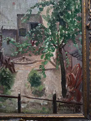 Augustinus van der Linde - Binnenplaats. Wijk bij Duurstede. kopen? Bied vanaf 59!