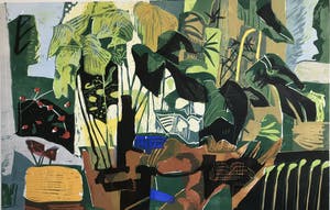 Vincent van Ojen - Houtsnede - ingelijst kopen? Bied vanaf 225!