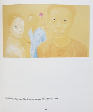 Shen Xiaotong - A different fairytale, olieverf op doek (groot!) kopen? Bied vanaf 3750!