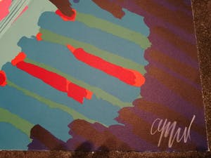 Karel Appel - 'Big Head Coming Down' - gesigneerde kleurenlithografie, editie 175, jaar 1978 kopen? Bied vanaf 500!