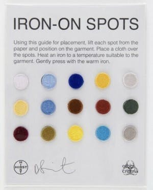 Damien Hirst - Iron-On Spots kopen? Bied vanaf 60!