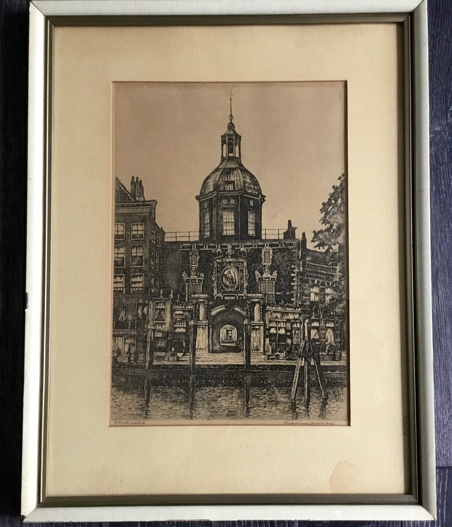 Marius Johannes Janssen - Dordrecht: “Groothoofdpoort”. kopen? Bied vanaf 20!