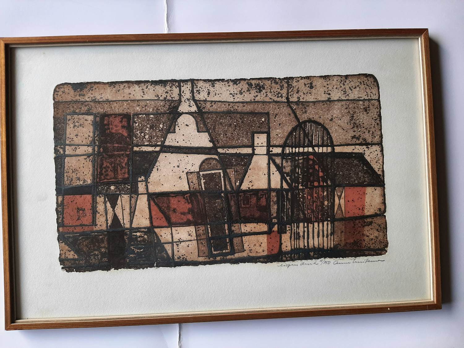 Anne Huitema - Litho, Zonder titel kopen? Bied vanaf 40!