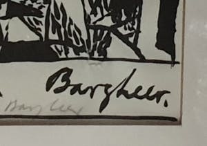 Eduard Bargheer - Lithografie Blankenese im Winter und Blick auf die Elbe kopen? Bied vanaf 180!