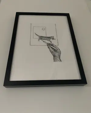 Roger Raveel - Kat in vierkant kopen? Bied vanaf 195!