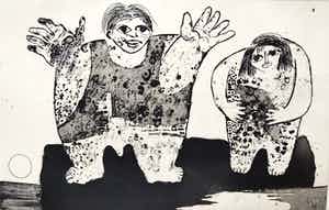 Ans Wortel - 't land van de gemene deler verkocht voor € 45!