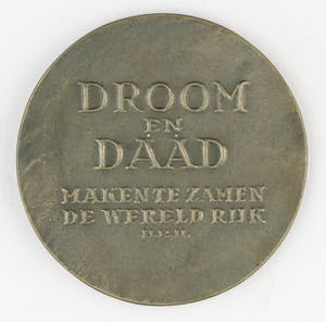 Albert Termote - Bronzen penning: Dr W. Drees, 1951 kopen? Bied vanaf 75!