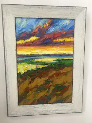 Engelbert L'Hoëst - Zonsondergang verkauft für € 325!