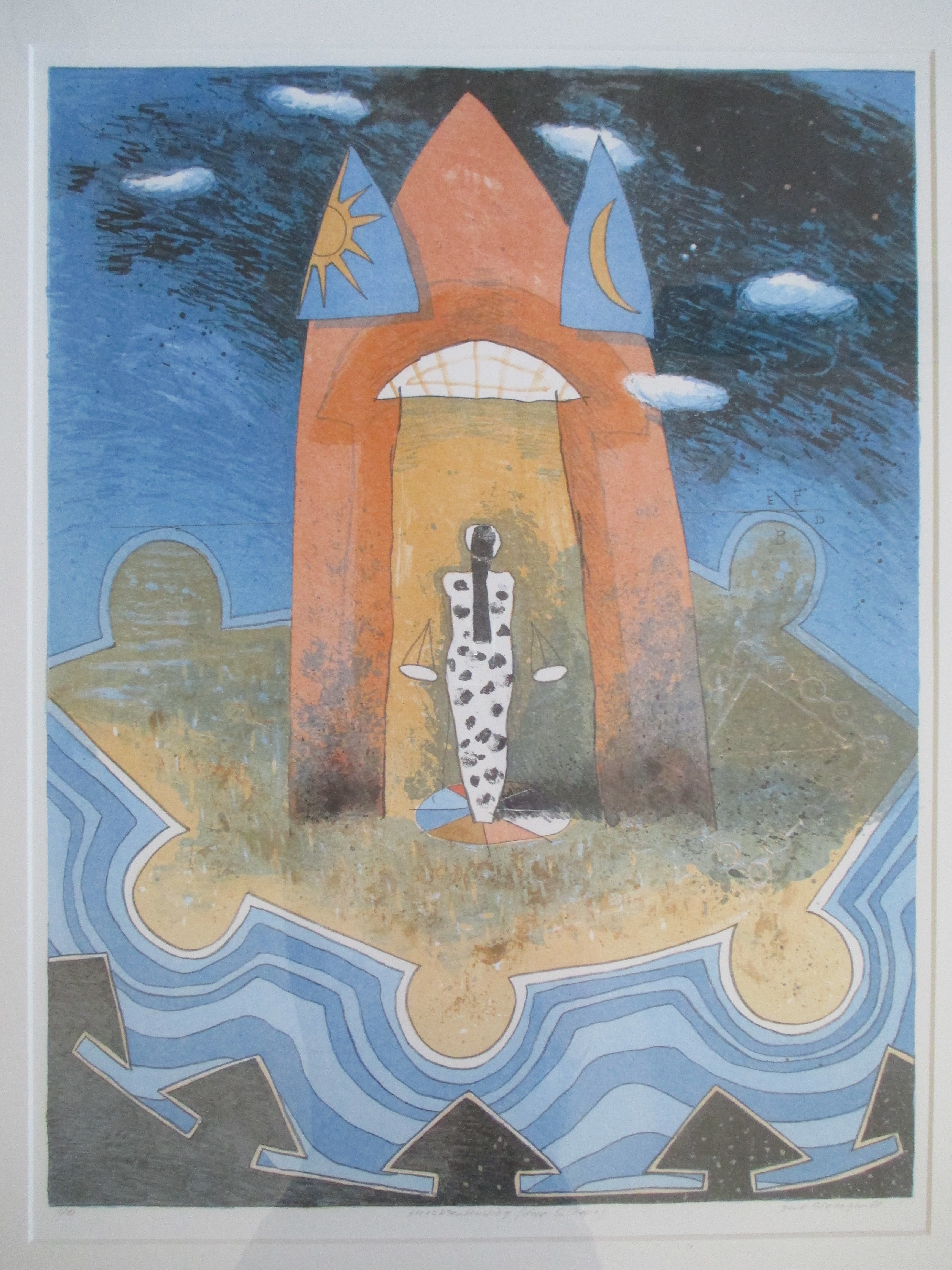 Gert Strengholt - Ingelijste litho 'Stercktenbouwing (door S. Stevin)' Barth lijst kopen? Bied vanaf 55!